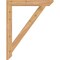 Ekena Millwork Traditional Slat Smooth Bracket, Western Red Cedar, 3 1/2"W x 30"D x 38"H BKT04X30X38TRA06SWR - alternate 4